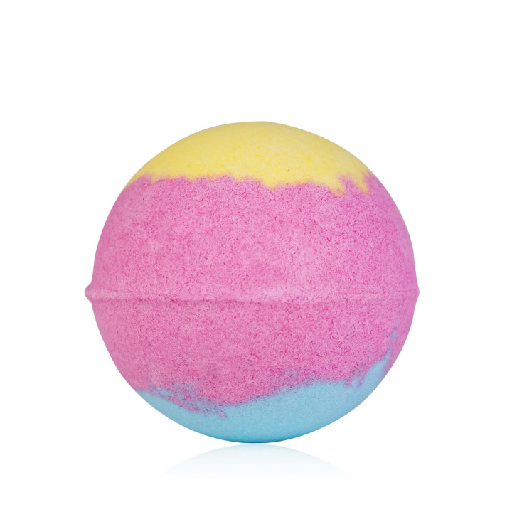 Boule effervescente , senteur pêche
