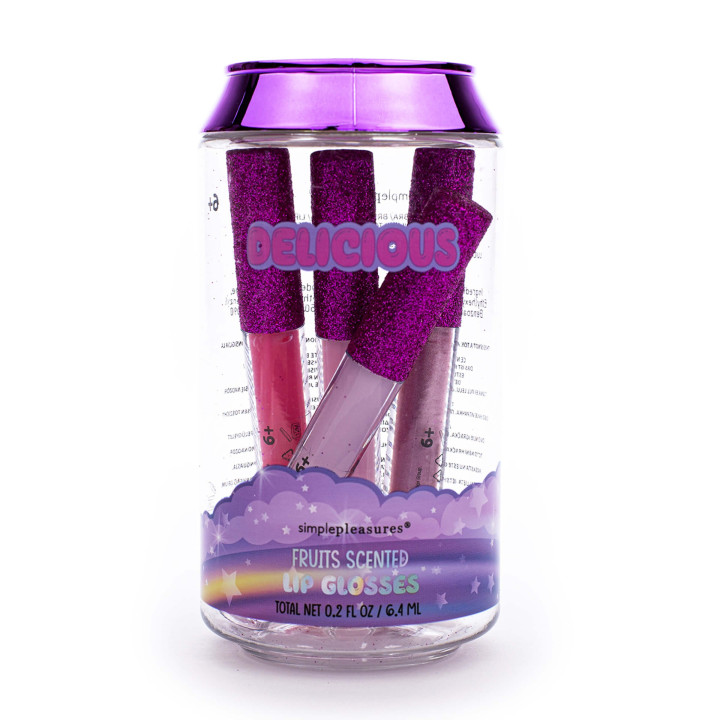 PROMO  Coffret canette 4 lip gloss KIDS CUTIES