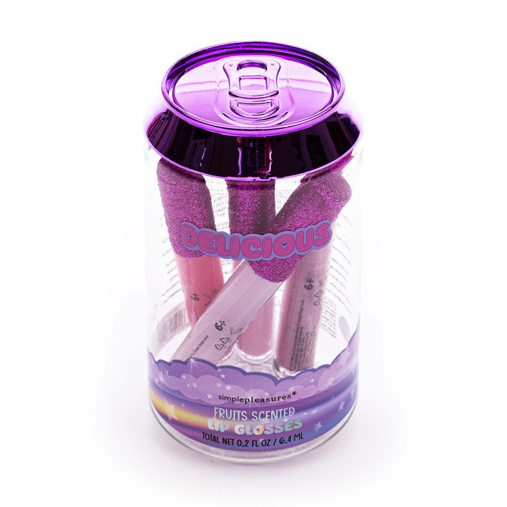 PROMO  Coffret canette 4 lip gloss KIDS CUTIES