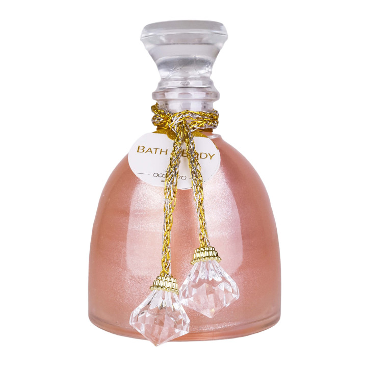 PROMO Gel douche & bain moussant 500ml TOSCANE, senteur rose