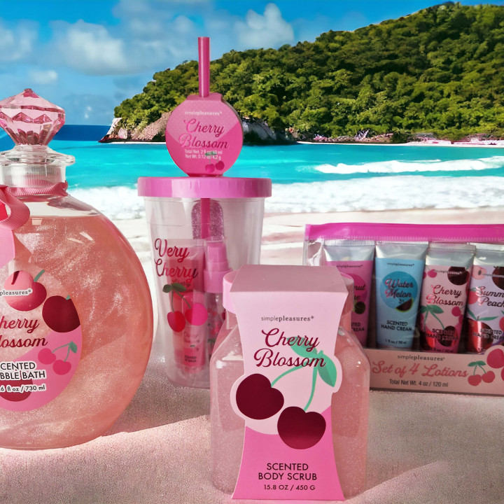 PROMO Exfoliant corps 450g FEELING FRUITY, senteur cerise
