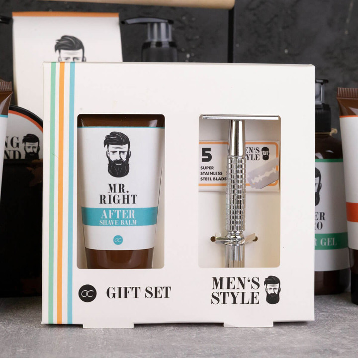 Coffret rasage +rasoir MEN'S STYLE