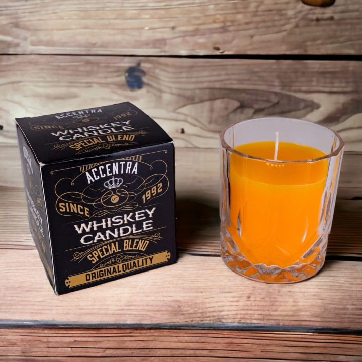 Bougie 360g WHISKY MEN'S COLLECTION, senteur Whisky