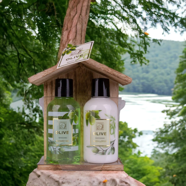 PROMO Coffret  pour le corps OLIVE