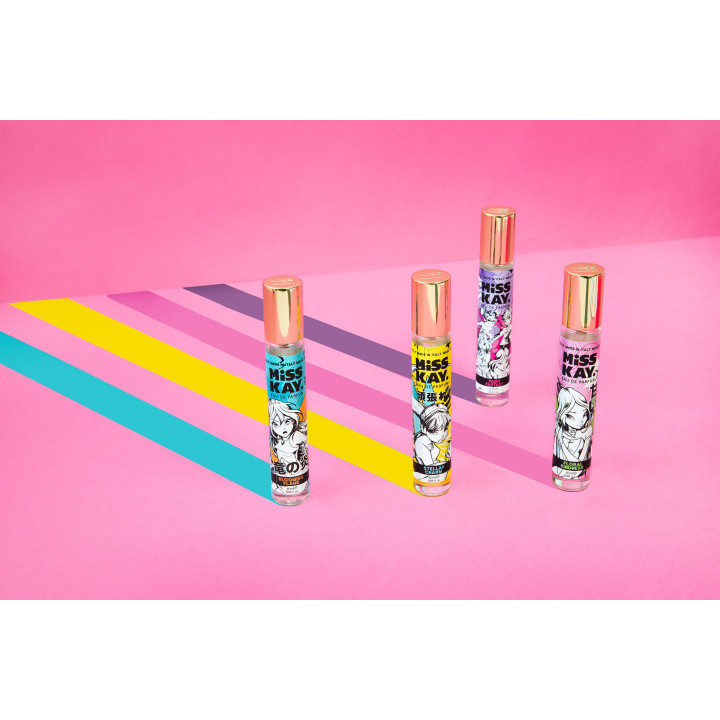 PROMO 4 eaux de parfums + présentoir MISS KAY WINX EDITION