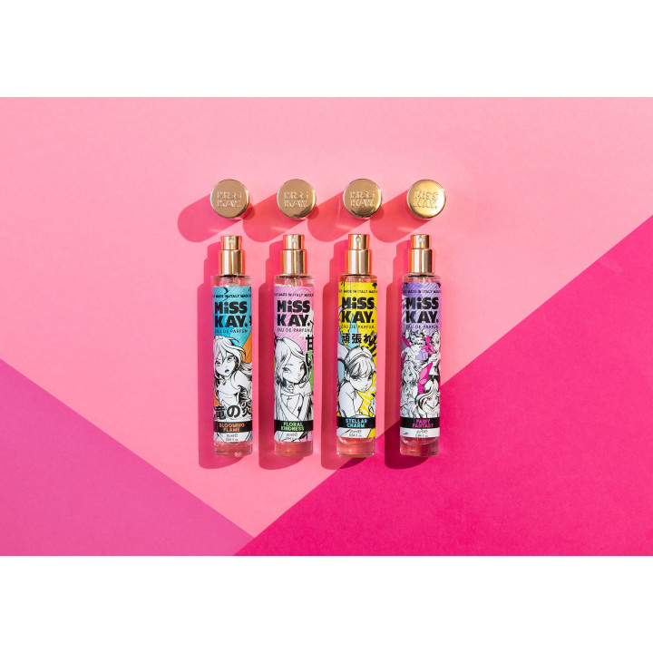 PROMO 4 eaux de parfums + présentoir MISS KAY WINX EDITION