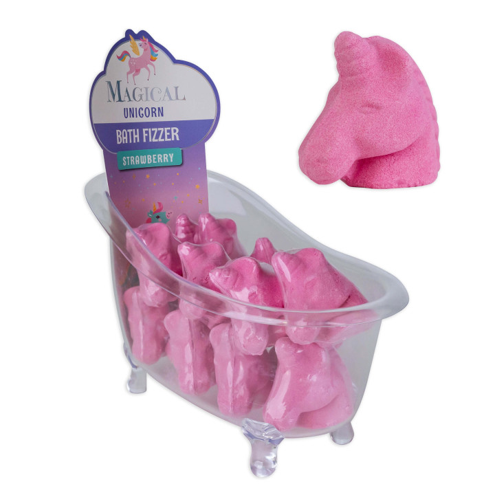 Licorne effervescente MAGICAL UNICORN& MERMAID, senteur Fraise