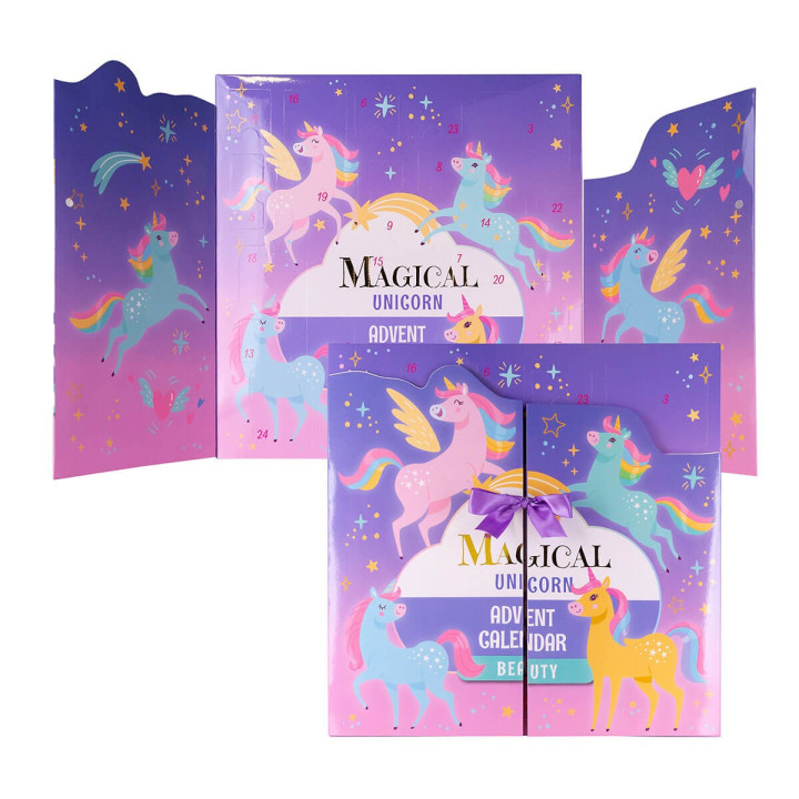 Calendrier de l'Avent Cosmétiques MAGICAL UNICORN & MERMAID