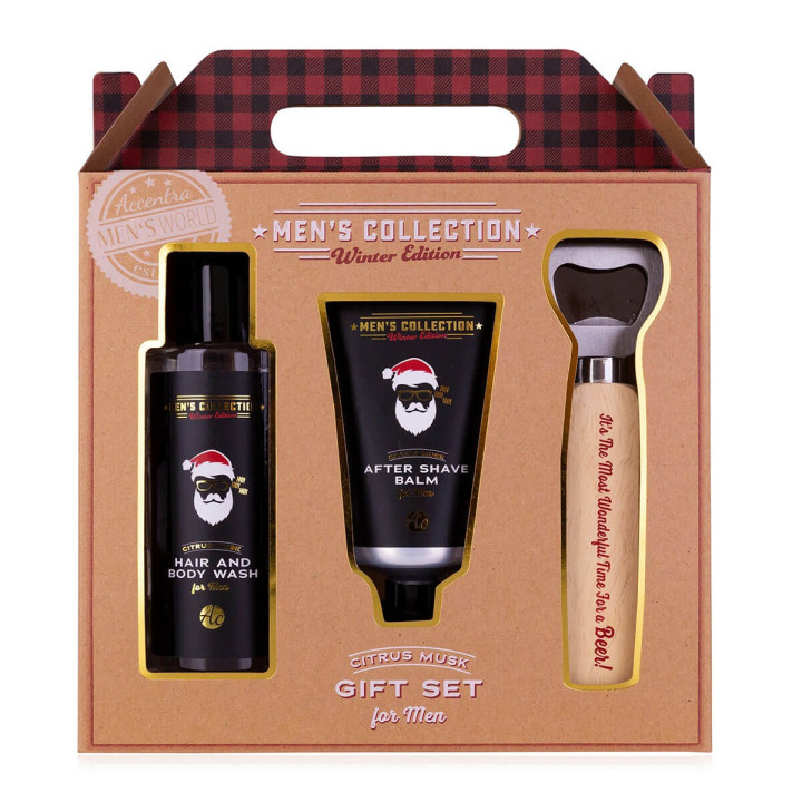 Coffret pour le corps+ ouvre bouteille MEN'S COLLECTION WE
