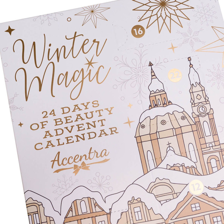 Calendrier de l'Avent Cosmétiques White STARRY WINTER
