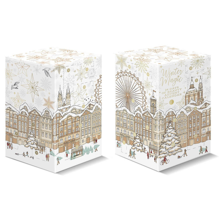 Calendrier de l'Avent Cosmétiques White STARRY WINTER