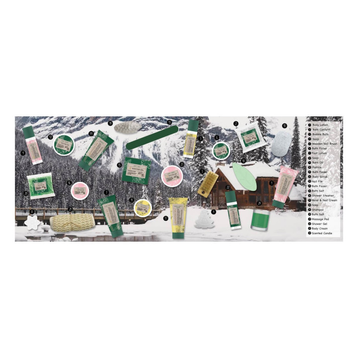 Calendrier de l'Avent Cosmétiques SCANDINAVIAN DREAM