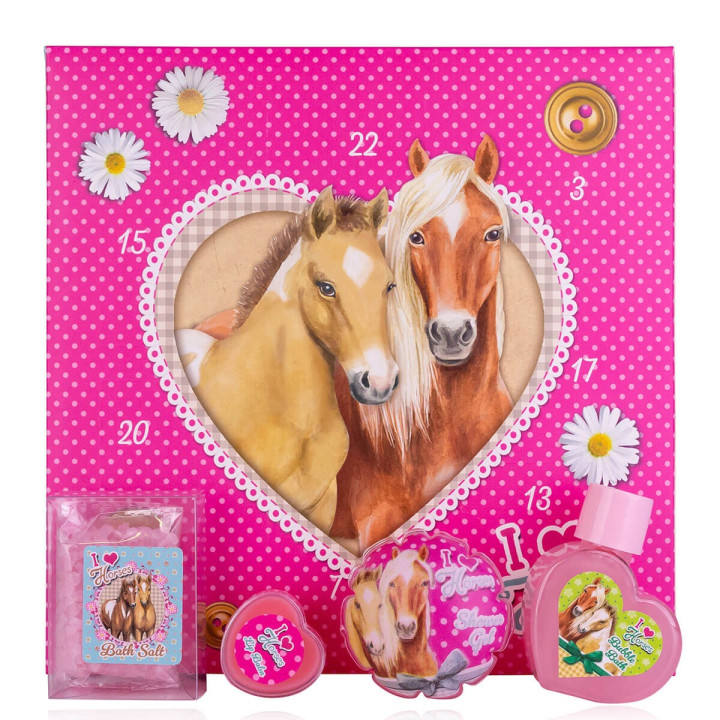 Calendrier de l'Avent Cosmétiques I LOVE HORSE