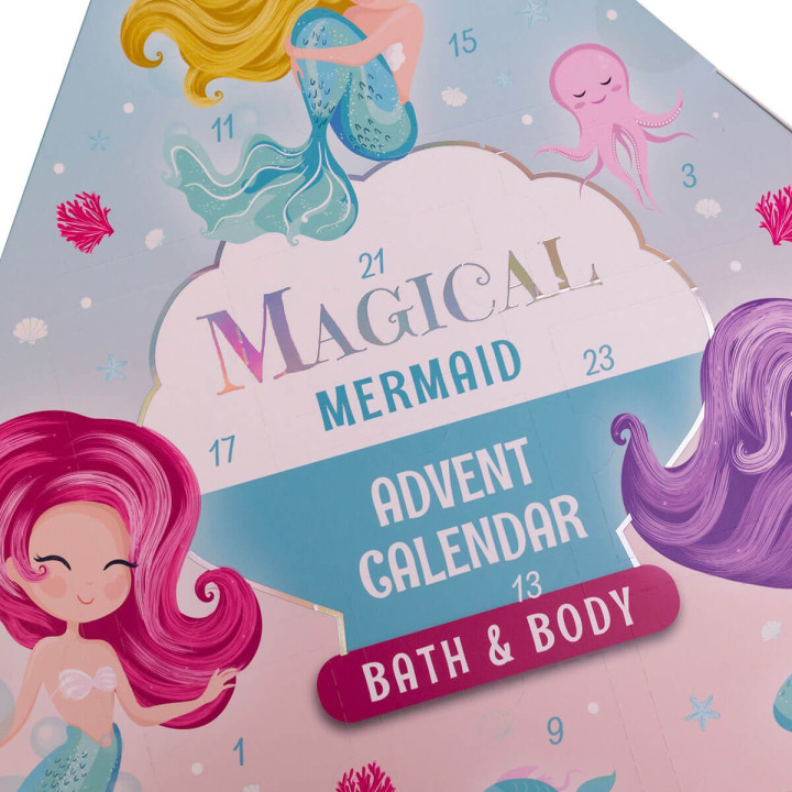 Calendrier de l'Avent Cosmétiques MAGICAL UNICORN & MERMAID