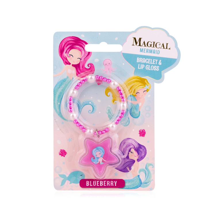 Baumes lèvres sur bracelet MAGICAL UNICORN & MERMAID