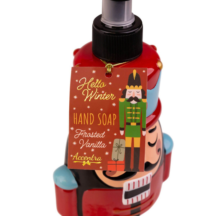 PROMO Distributeur savon mains 350ml NUTCRACKER, 2 modèles assortis