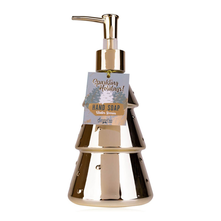 Distributeur savon mains 500ml  XMAS TREE, 2 modèles assortis
