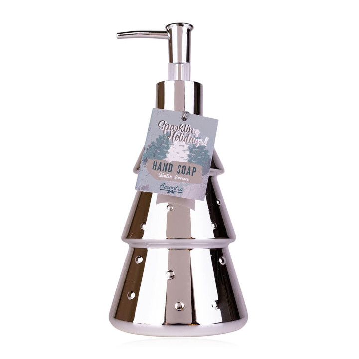 Distributeur savon mains 500ml  XMAS TREE, 2 modèles assortis