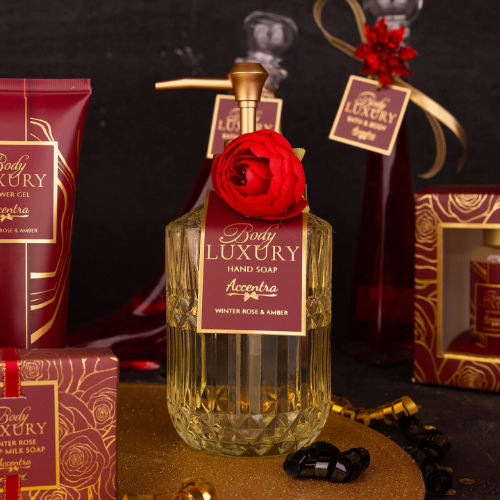 PROMO Distributeur savon mains 380ml LUXURY WINTER