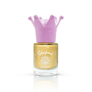 Vernis à ongles à base d'eau FAIRYLAND, Or pailleté Jiny