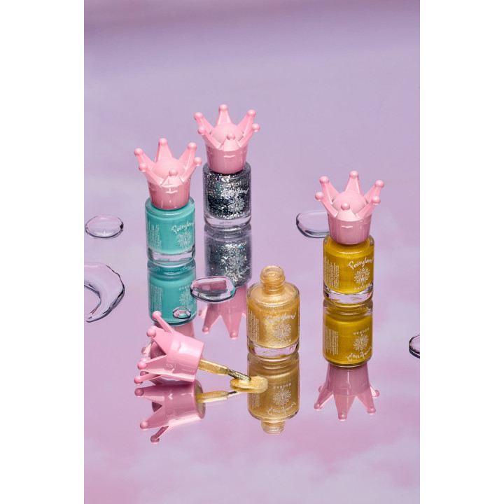 Vernis à ongles à base d'eau FAIRYLAND, Menthe Jiny
