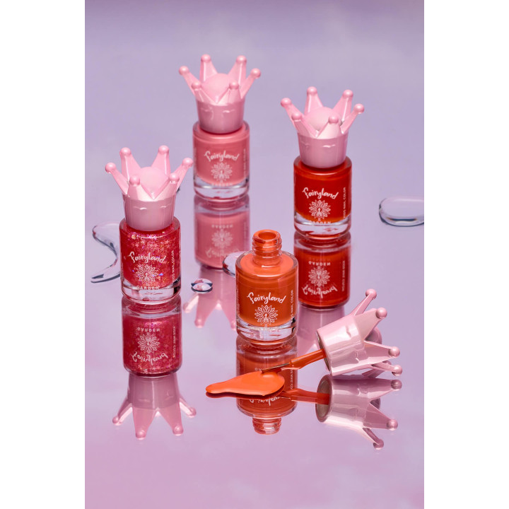 Vernis à ongles à base d'eau FAIRYLAND, Orange Rosy