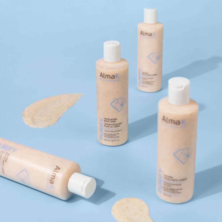 PROMO Savon Exfoliant pour le corps ALMA.K