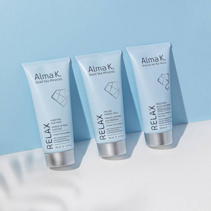PROMO Masque Visage Gommant  aux Minéraux ALMA.K