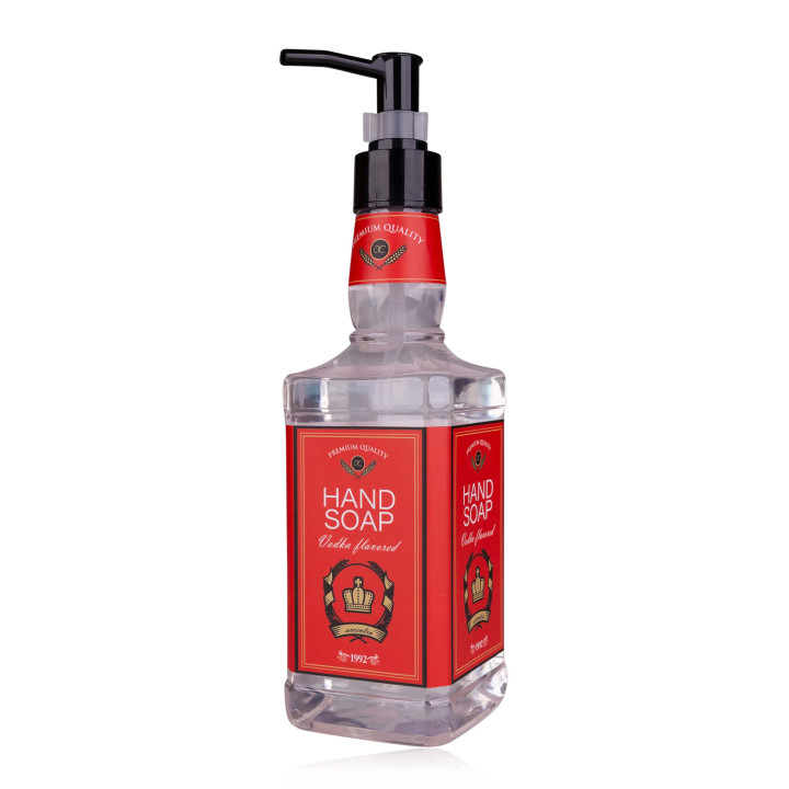 Distributeur de savon mains 480ml , senteur VODKA
