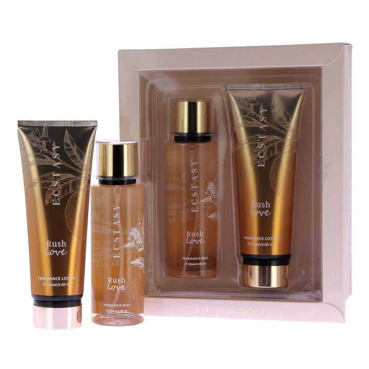 Coffret pour le corps ECSTASY, Rush Love