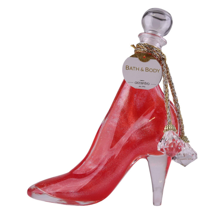 Gel douche & bain moussant CHAUSSURE 350ml, Senteur Pomme au four