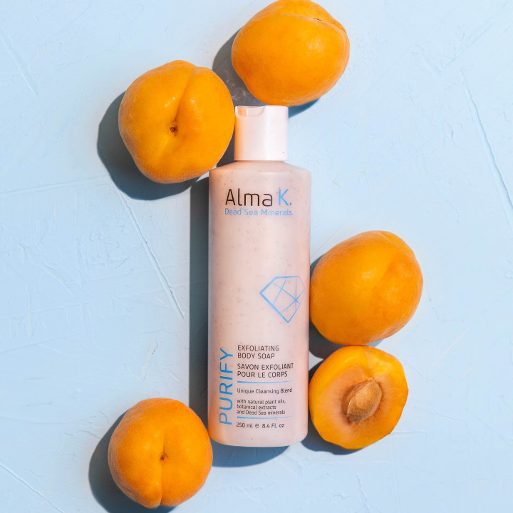 PROMO Savon Exfoliant pour le corps ALMA.K