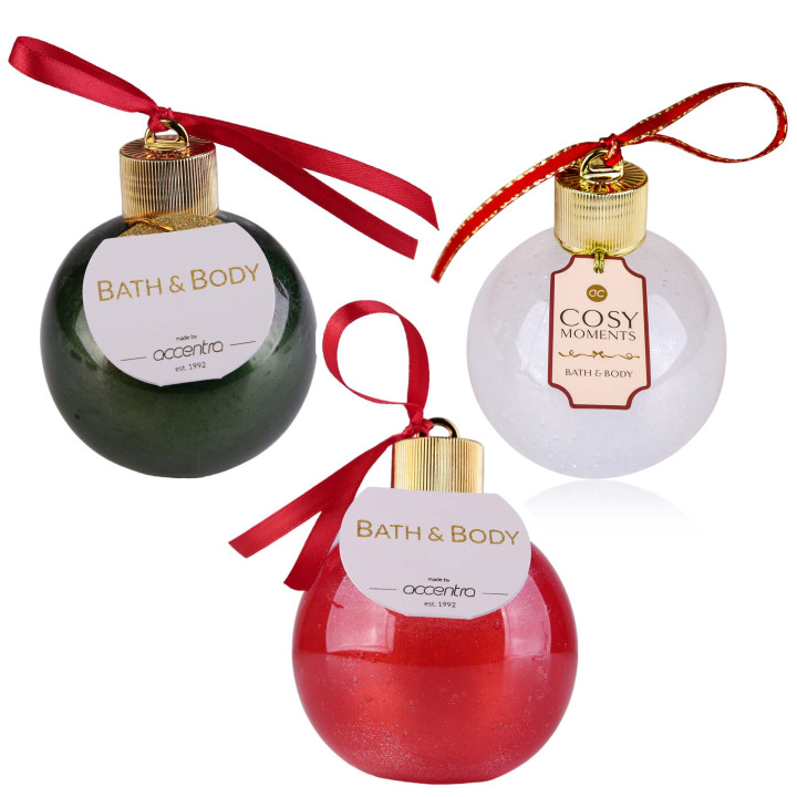 PROMO Gel douche et bain moussant BOULE 240 ml , 2 couleurs/senteurs assorties