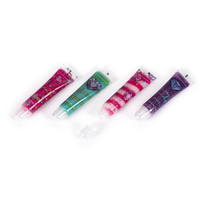 PROMO Coffret 4 Lipgloss parfumés DREAM POP, 4 senteurs