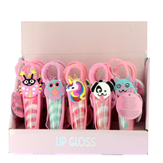 Lip gloss à accrocher au sac DREAM POP, 5 senteurs assorties