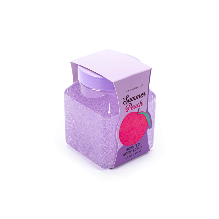 PROMO Exfoliant corps  FEELING FRUITY, senteur pêche