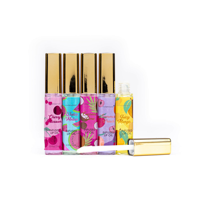 PROMO Coffret 5 baumes lèvres infusés FEELING FRUITY, 5 senteurs
