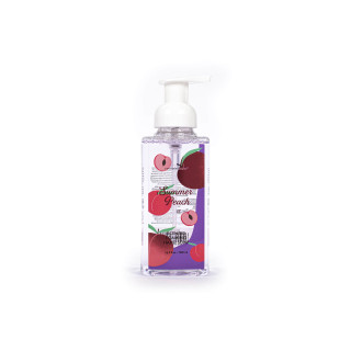 PROMO Distributeur de savon mains moussant 520ml FEELING FRUITY, senteur pêche