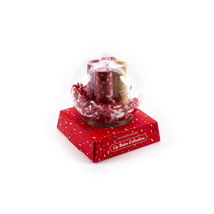 PROMO Coffret 4 baumes lèvres SUGAR FROSTED LAND, 4 senteurs