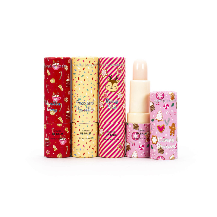 PROMO Coffret 4 baumes lèvres SUGAR FROSTED LAND, 4 senteurs