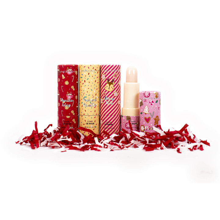 PROMO Coffret 4 baumes lèvres SUGAR FROSTED LAND, 4 senteurs