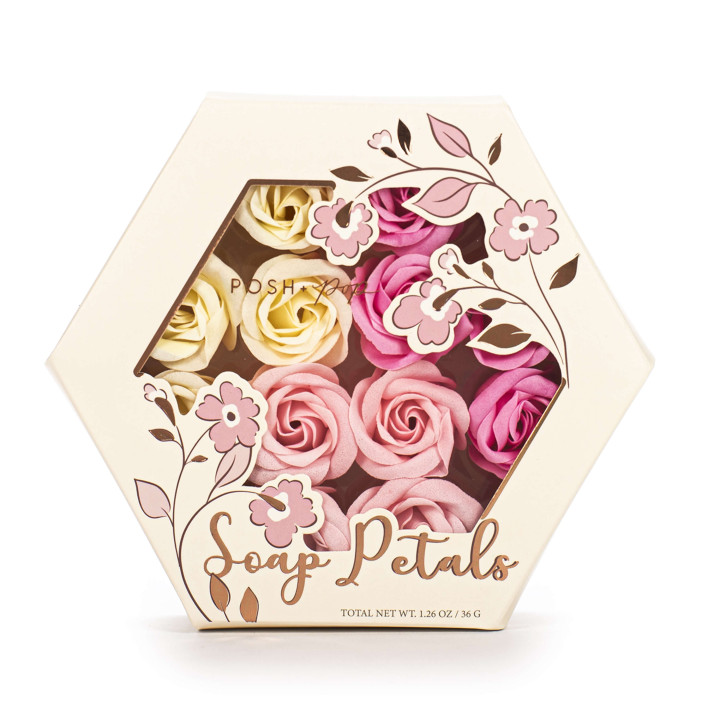 Coffret roses de savon COSY PINK