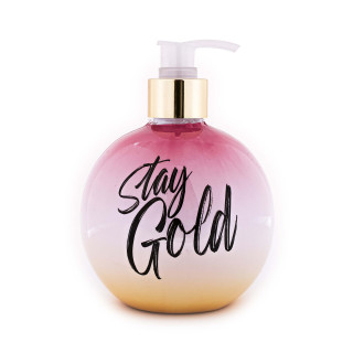 Distributeur savon mains 500 ml COSMETIC LEOPARD, senteur vanille amande