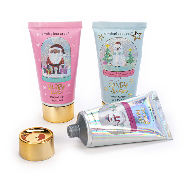 PROMO Coffret 3 crèmes mains Ours STOCKING STUFFER, 3 senteurs