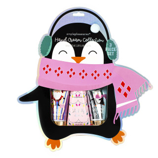 PROMO  Coffret 3 crèmes mains Pingouin STOCKING STUFFER, 3 senteurs