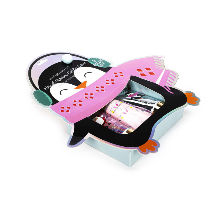 PROMO  Coffret 3 crèmes mains Pingouin STOCKING STUFFER, 3 senteurs