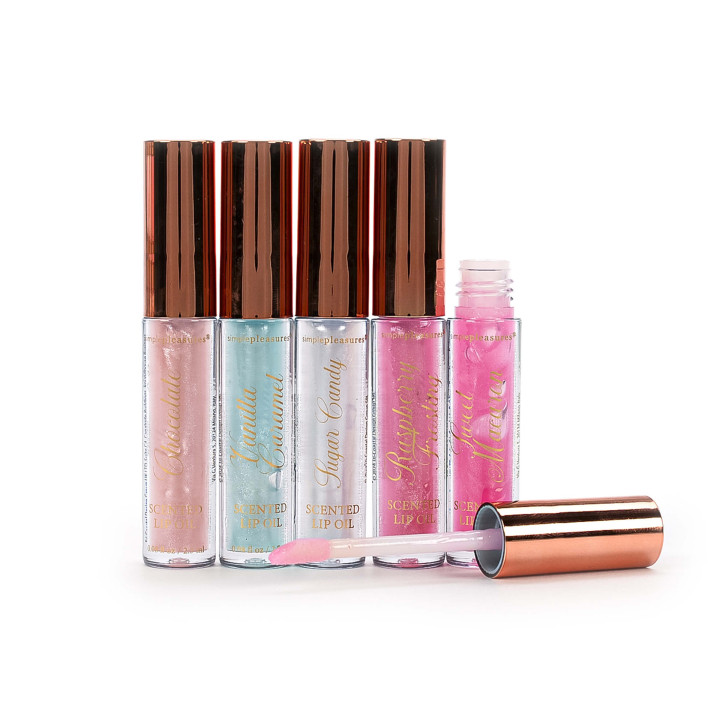 Coffret 5 huiles pour les lèvres SWEET PASTELS