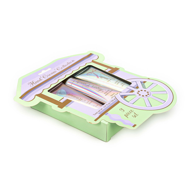 Coffret 3 crèmes mains SWEET PASTELS, 3 senteurs