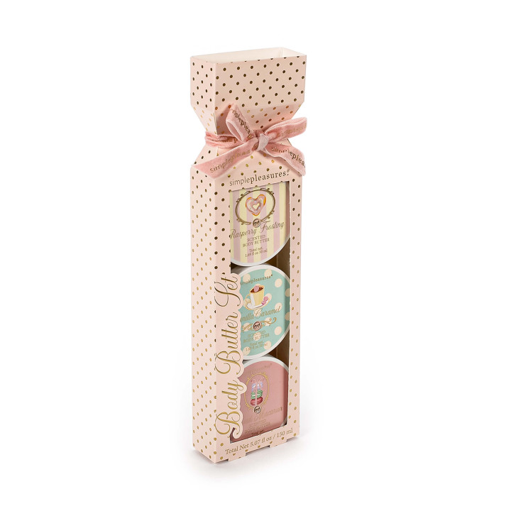 PROMO Coffret Body butter SWEET PASTELS, 3 senteurs