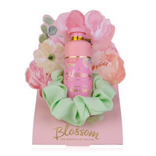 Coffret crème mains +chouchou BLOSSOM